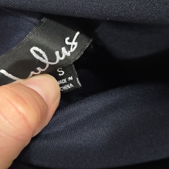 Lulu's Call My Name Midnight Blue Cowl Back Maxi Dress - Picture 7 of 8